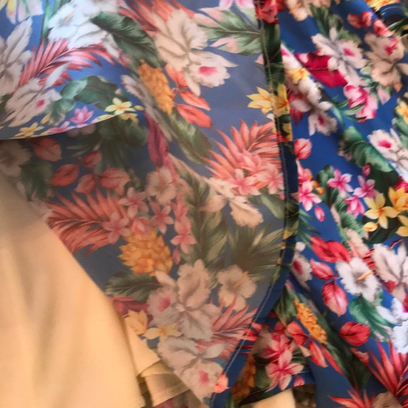 Nwot Maisie tunic dress floral size medium - Picture 7 of 8